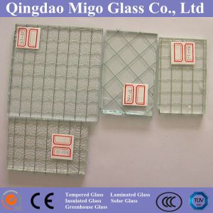 6 mm veilig bedraad glas