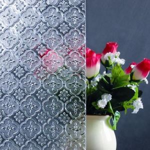 Patterned Glass Flora met AS / NZS2208: 1996, BS6206, En12150-certificaat