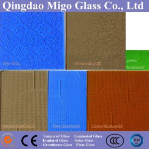 Getint patroonglas met CE SGS