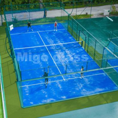 Glas van hoge kwaliteit voor Padel -rechtbanken