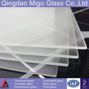 4.0mm Tempered Mistlite Solar Glass