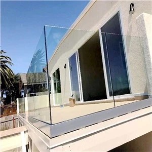 Gehard glas voor terrasleuningen